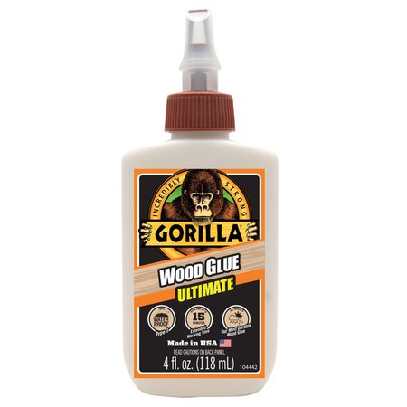 GORILLA GLUE Extra Strength Wood Glue 4 oz 104397